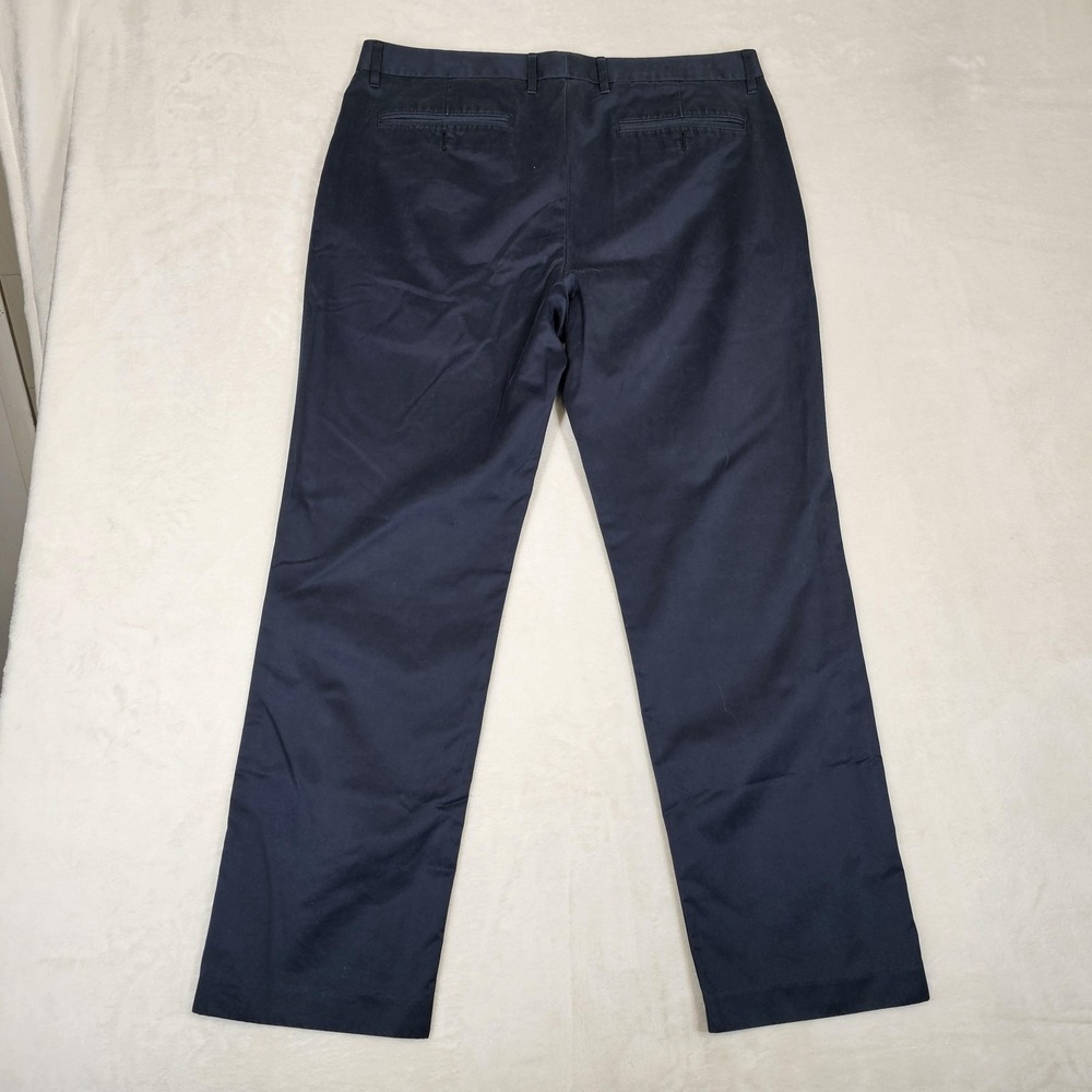 Bonobos Pants Mens 36x30 Navy Blue Chino Straight Leg Cotton Casual Business - Picture 7 of 11